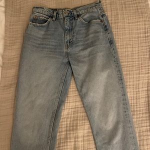 Re/Done Stove Pipe Jeans